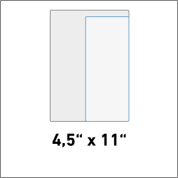 4.5" x 11" (EDDM Eligible)