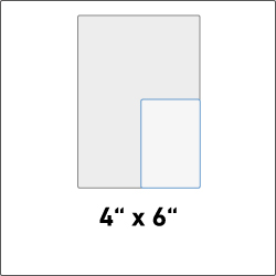 4" x 6" (Standard)