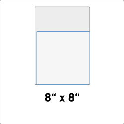8" x 8"