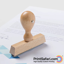 Wooden stamp