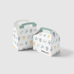Lunch Boxes with Handle