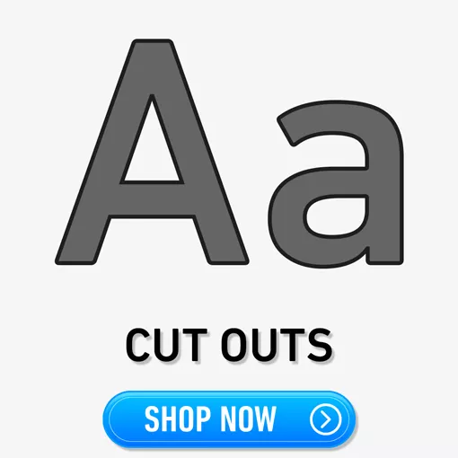cut out shape