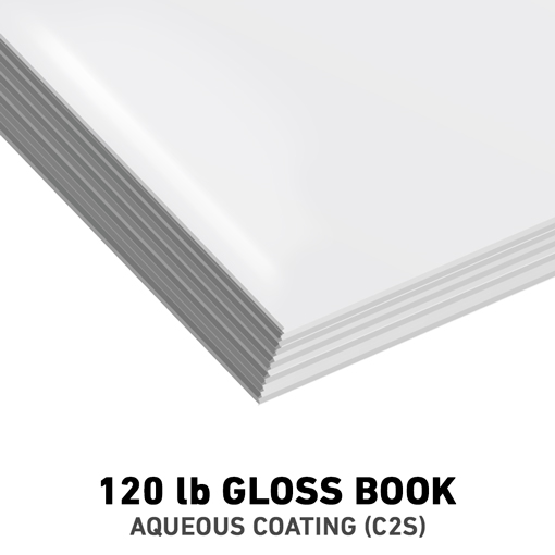 120lb Gloss Book