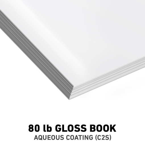 80lb Gloss Book