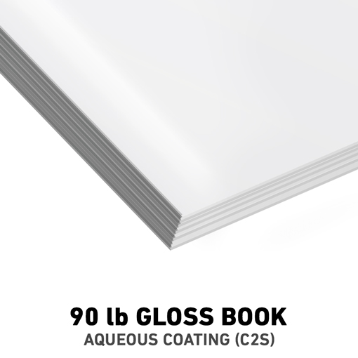 90lb Gloss Book
